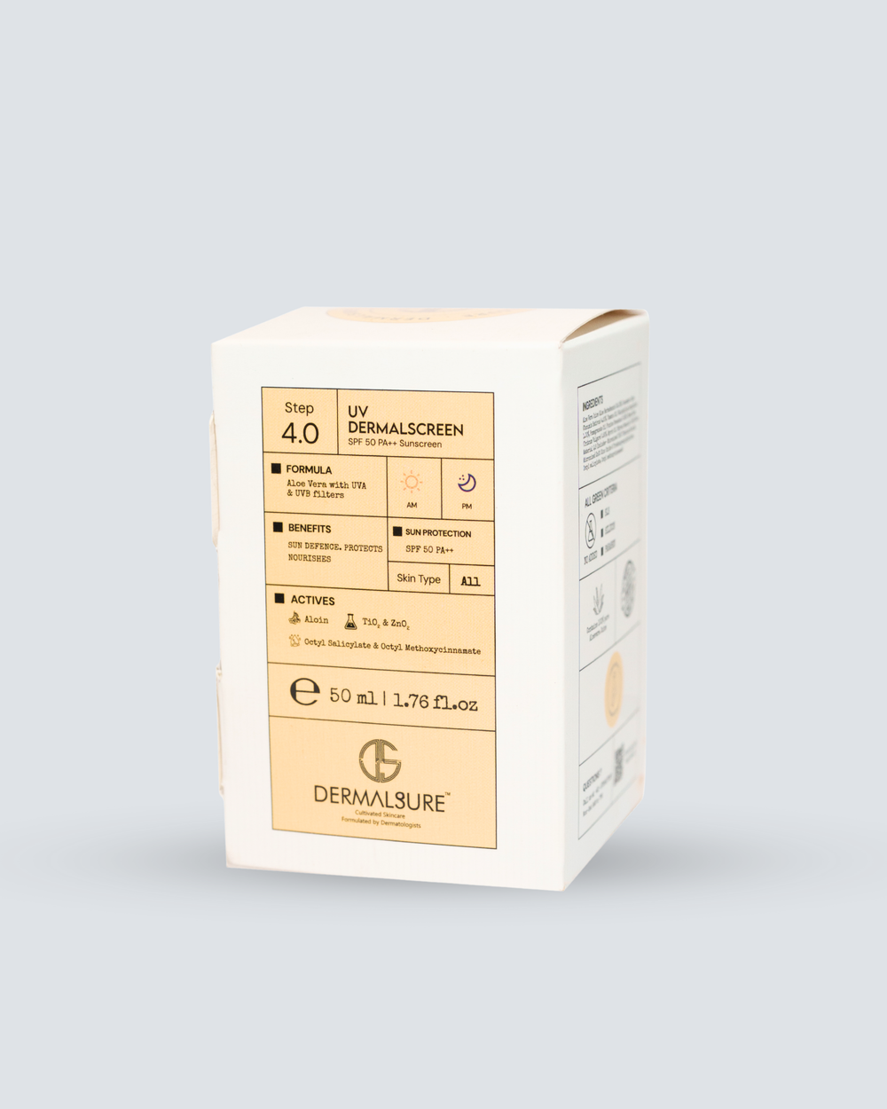 UV Dermalscreen SPF-50 PA++ Sunscreen