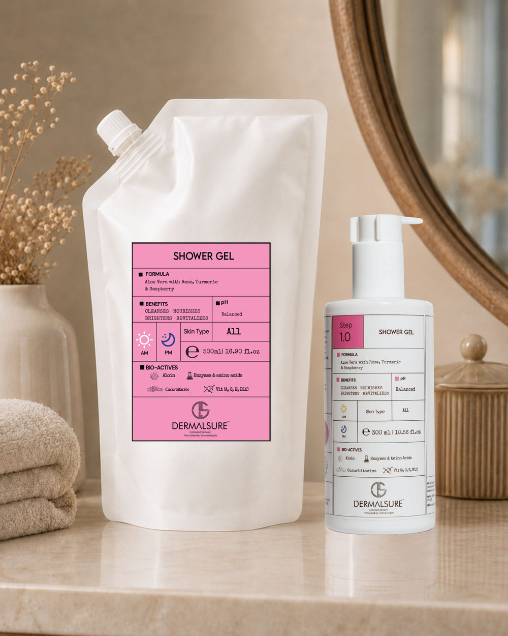 Shower Gel Refill Combo