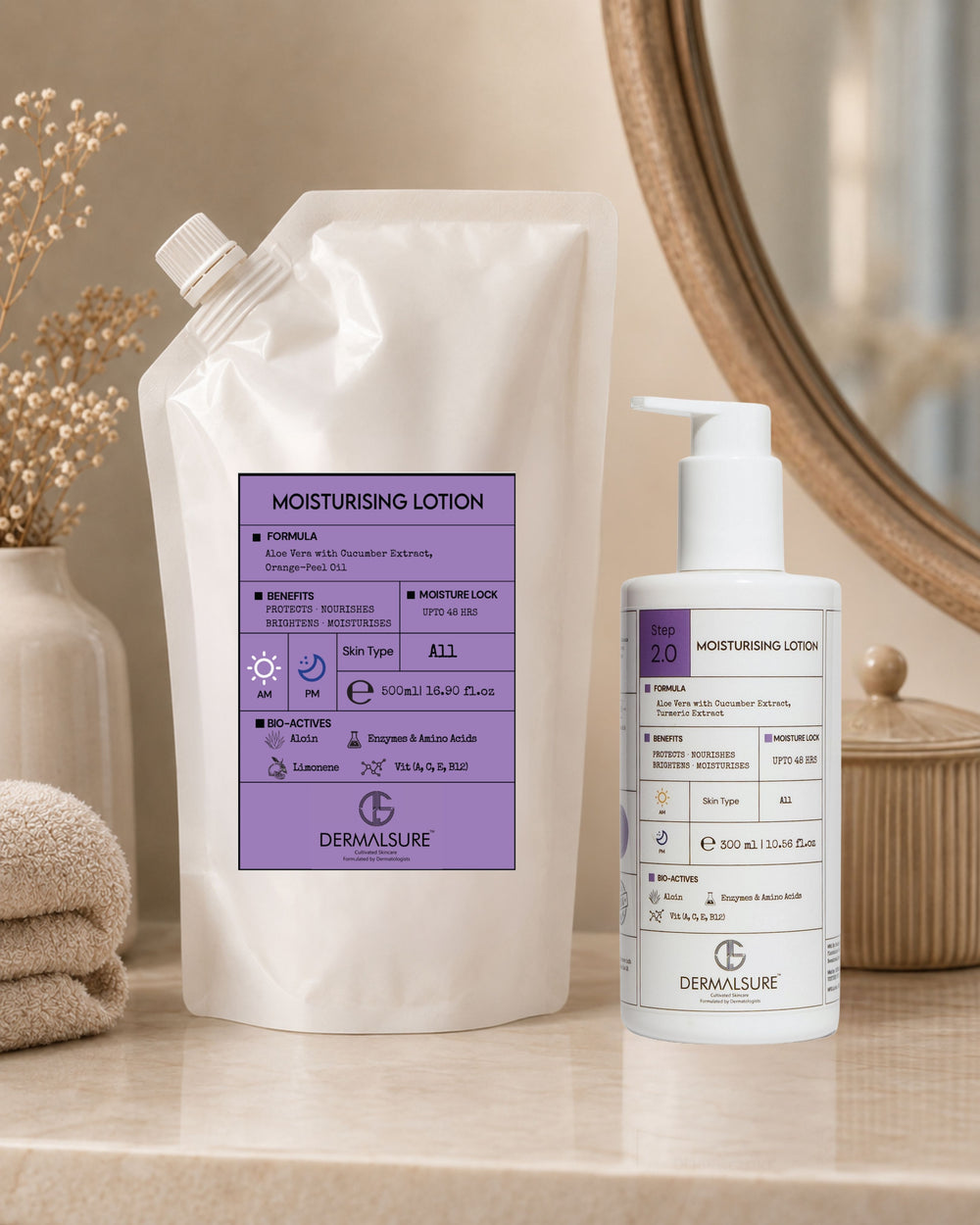 Moisturising Lotion Refill Combo