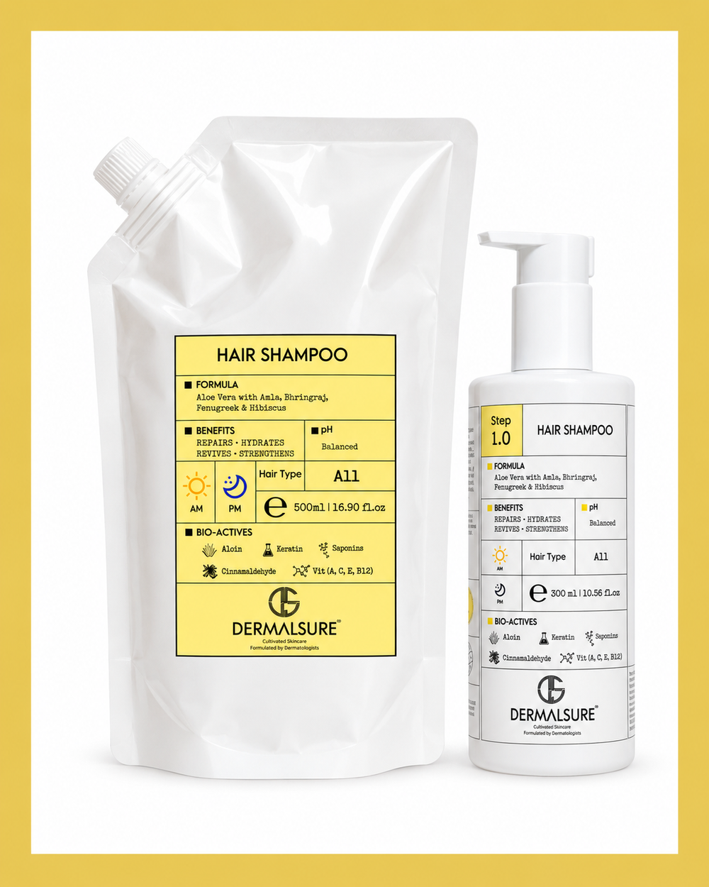 Hair Shampoo Refill Combo