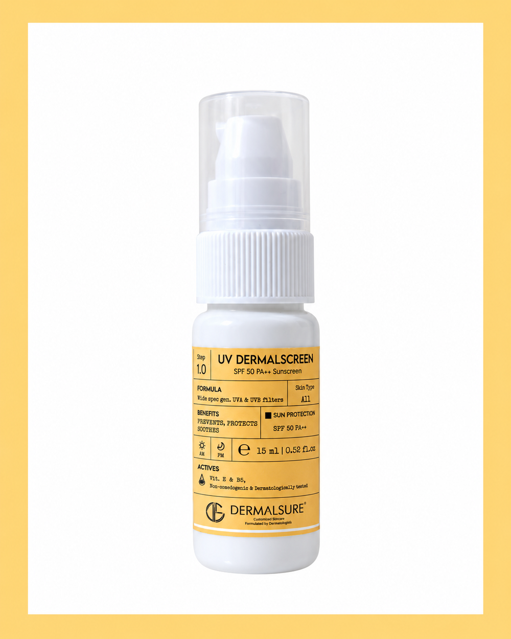 UV Dermalscreen SPF-50 PA++ Sunscreen