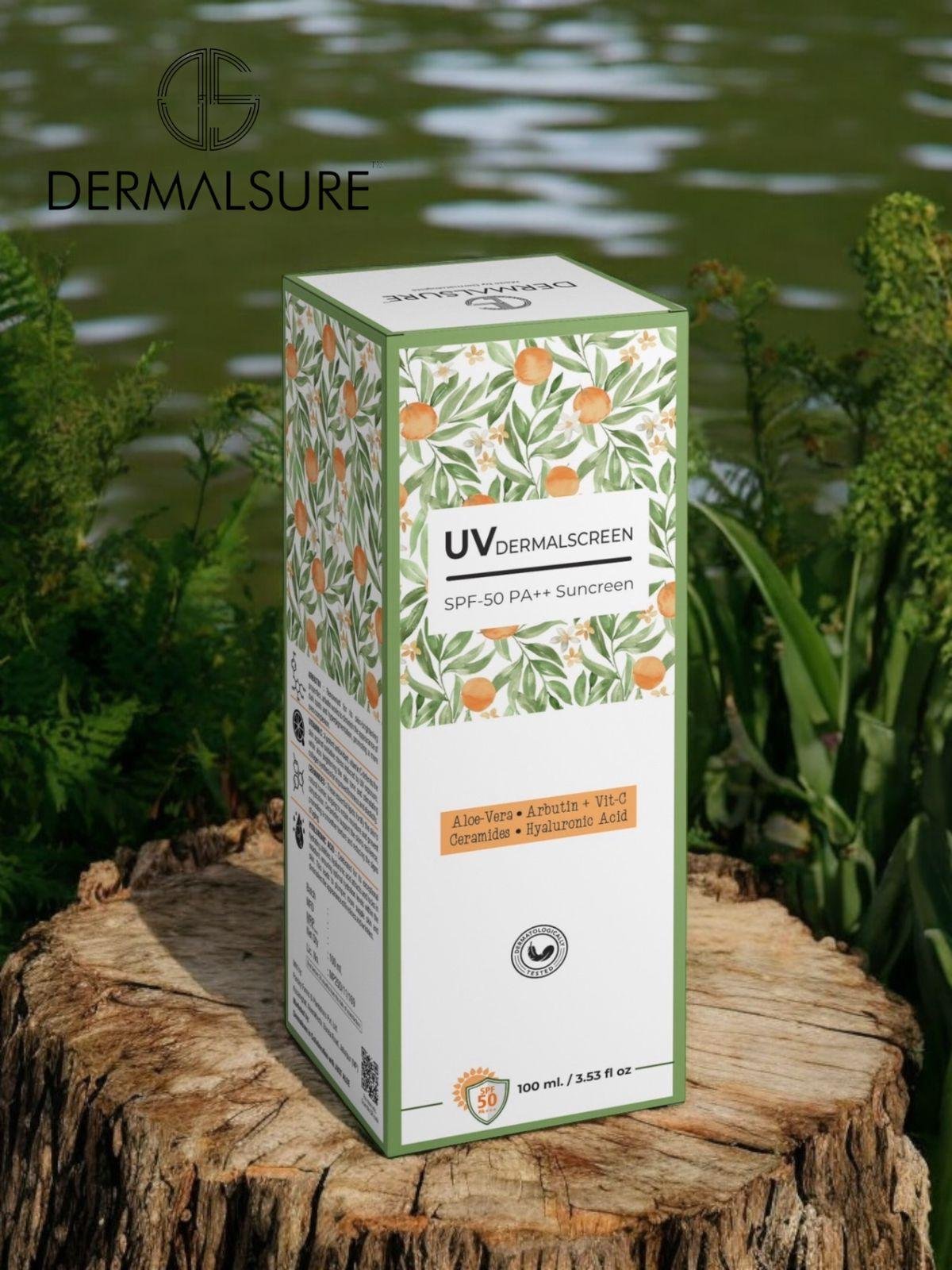 UV-Dermalscreen SPF-50 PA++ Suncreen